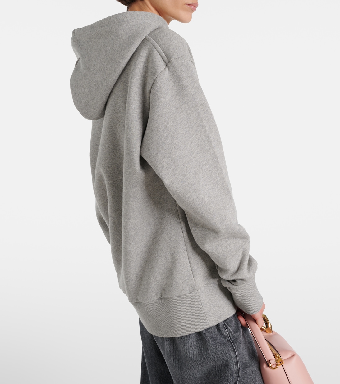 Felpa in jersey di misto cotone con stampa | JW Anderson
