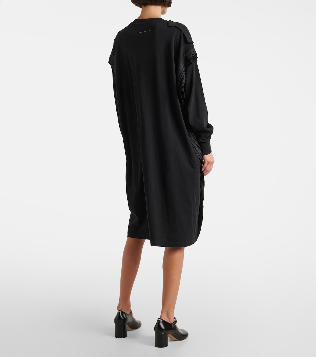 Abito midi in jersey di cotone | MM6 Maison Margiela