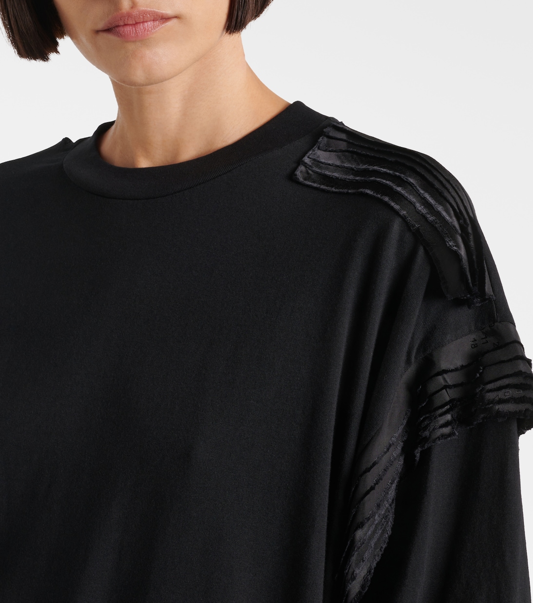 Abito midi in jersey di cotone | MM6 Maison Margiela