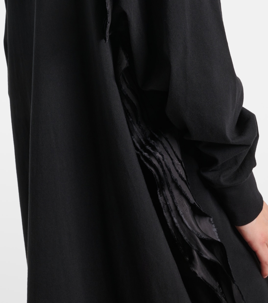 Abito midi in jersey di cotone | MM6 Maison Margiela