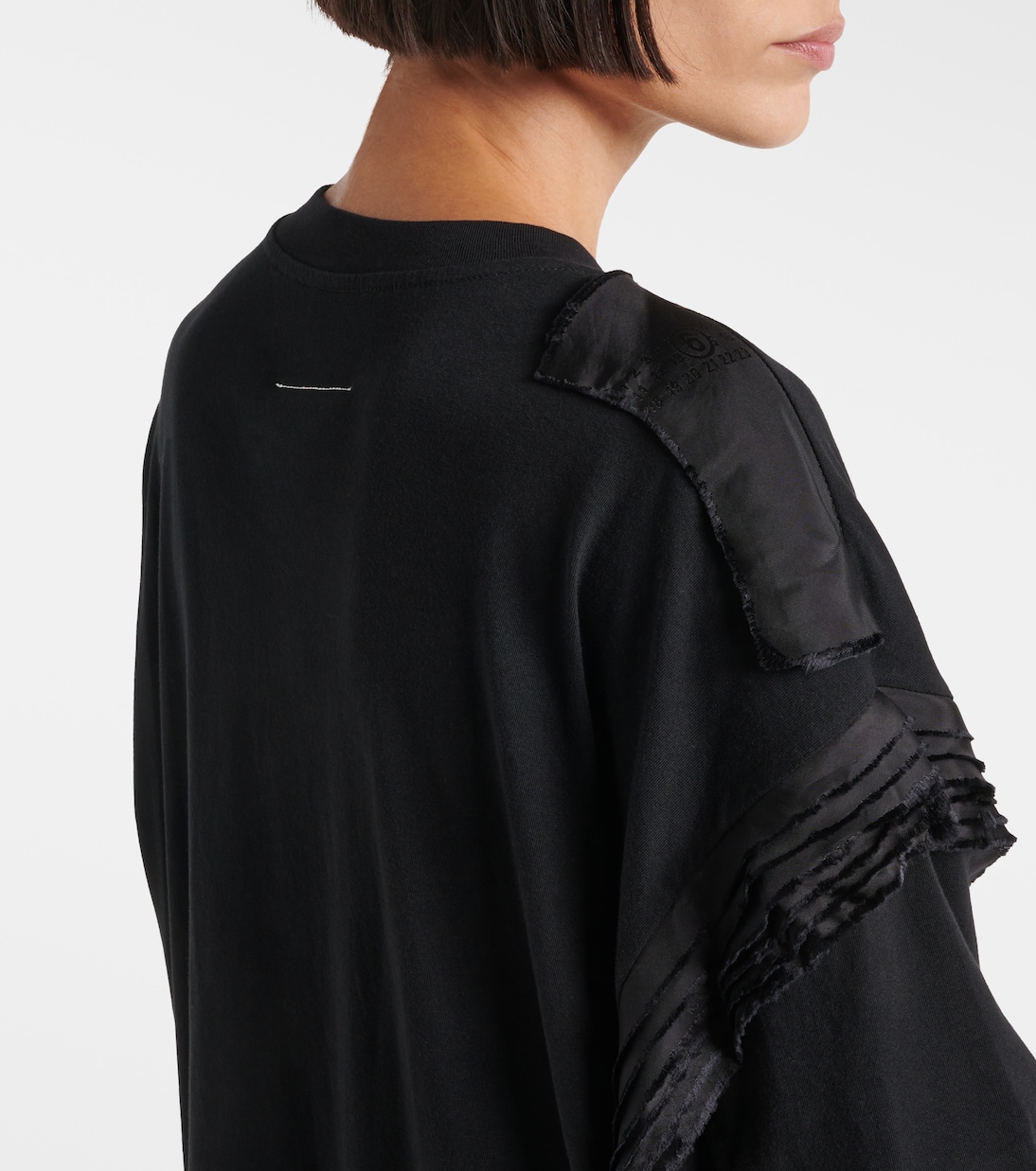 Abito midi in jersey di cotone | MM6 Maison Margiela