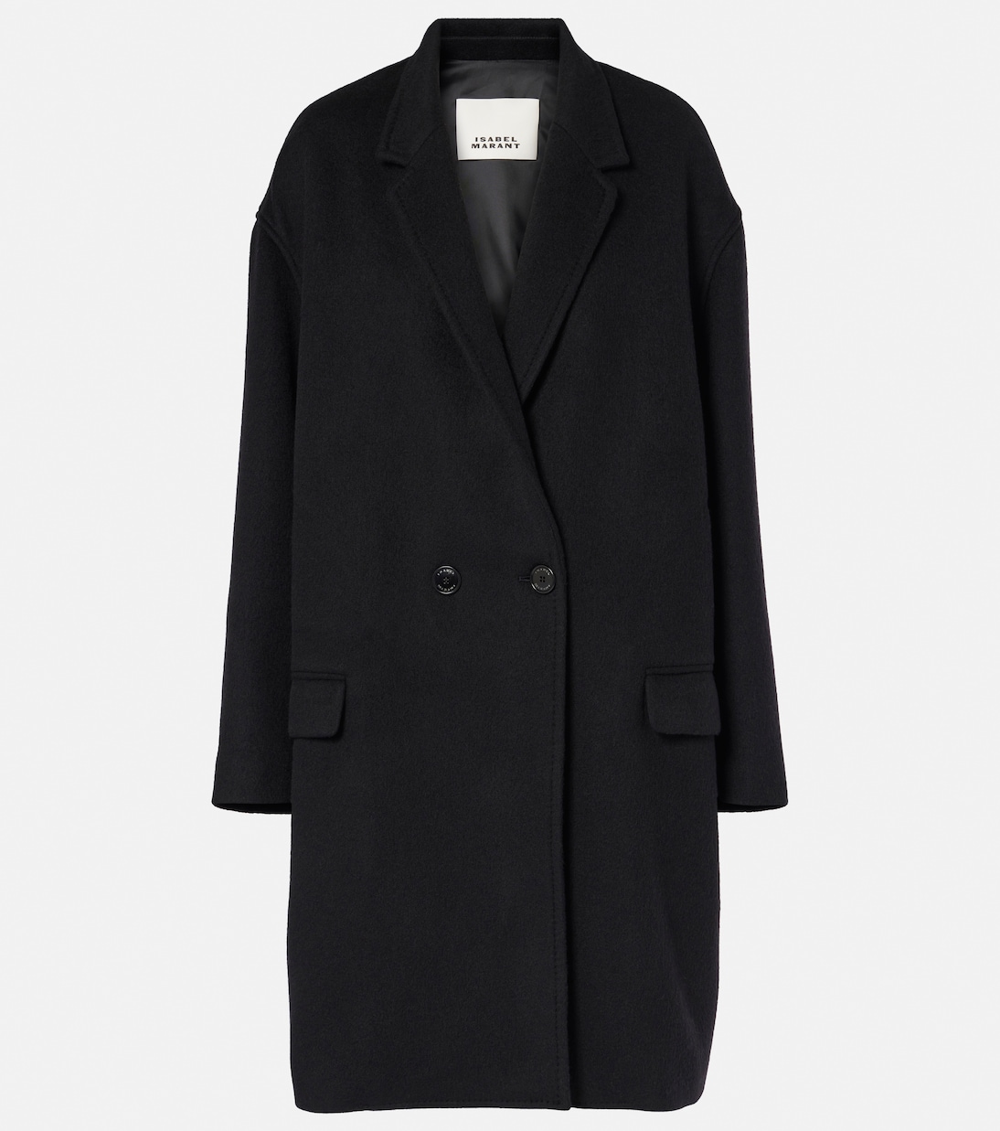 Efegozi wool, cashmere and silk coat | Isabel Marant