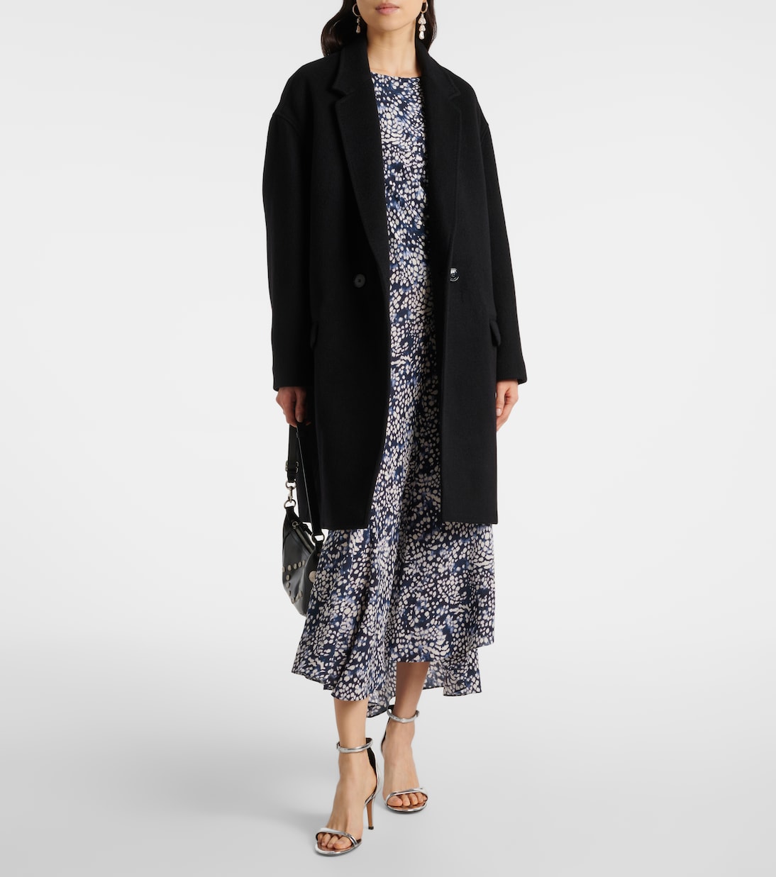 Efegozi wool, cashmere and silk coat | Isabel Marant