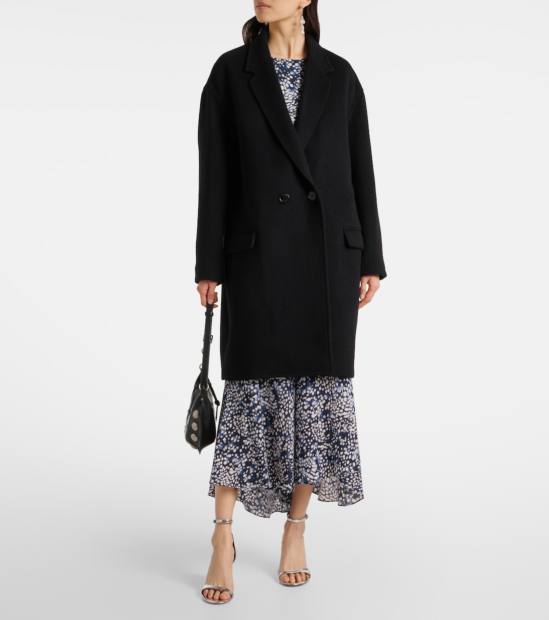 Efegozi wool, cashmere and silk coat | Isabel Marant