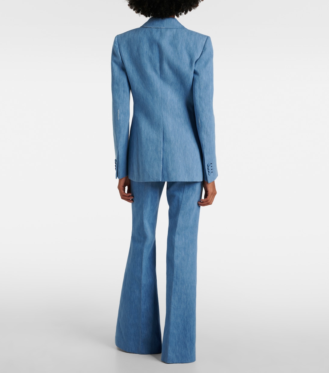 Blazer Leiva de denim | Gabriela Hearst