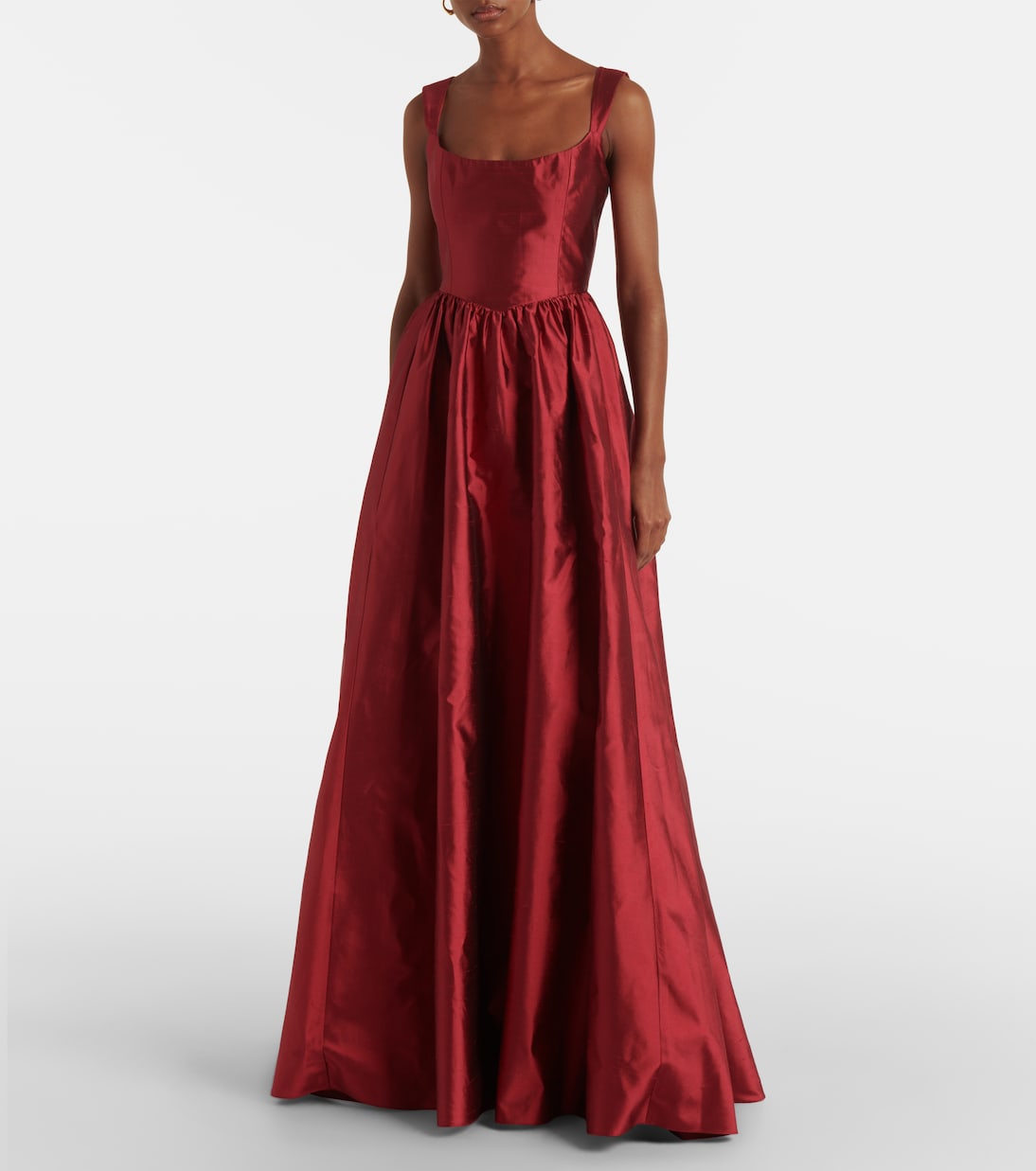 Robe longue Ophelia en soie | Markarian