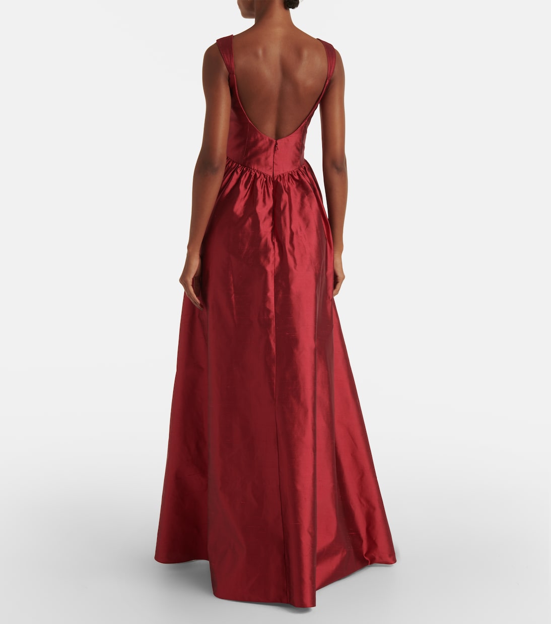 Robe longue Ophelia en soie | Markarian