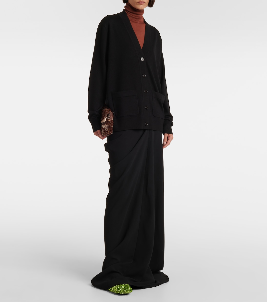 كارديغان من الصوف | Dries Van Noten
