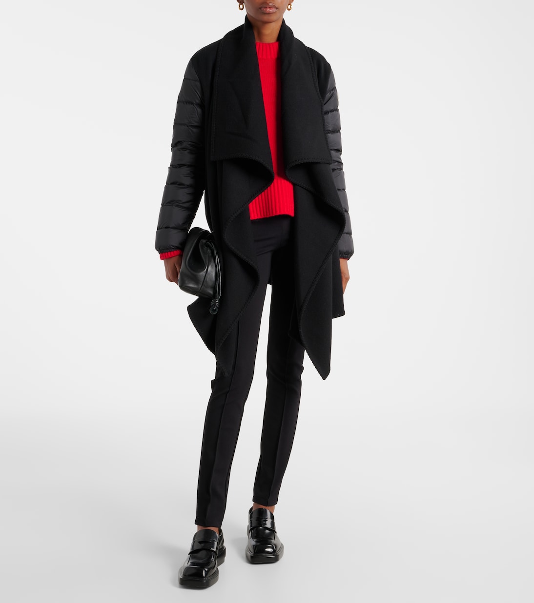 Pantalones Ajustados de Tiro Alto Moncler para Jóvenes