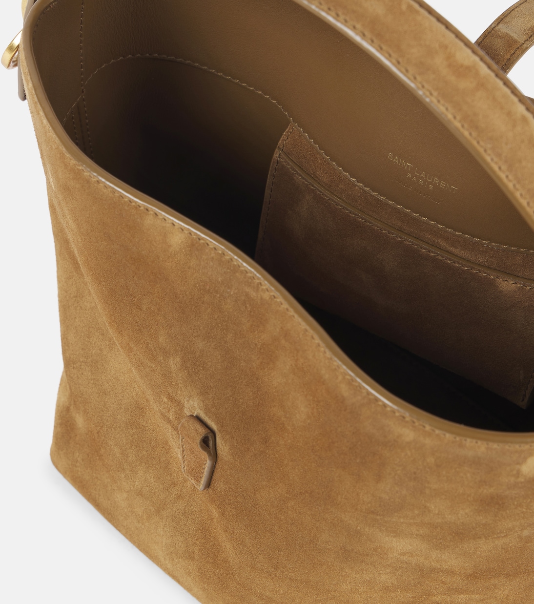 Sac seau Le 37 Small en daim | Saint Laurent