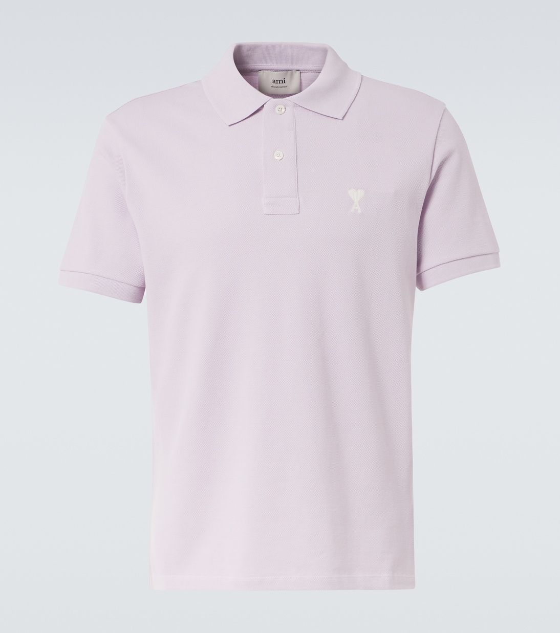 Polo Ami de Cœur in piqué di cotone | Ami Paris