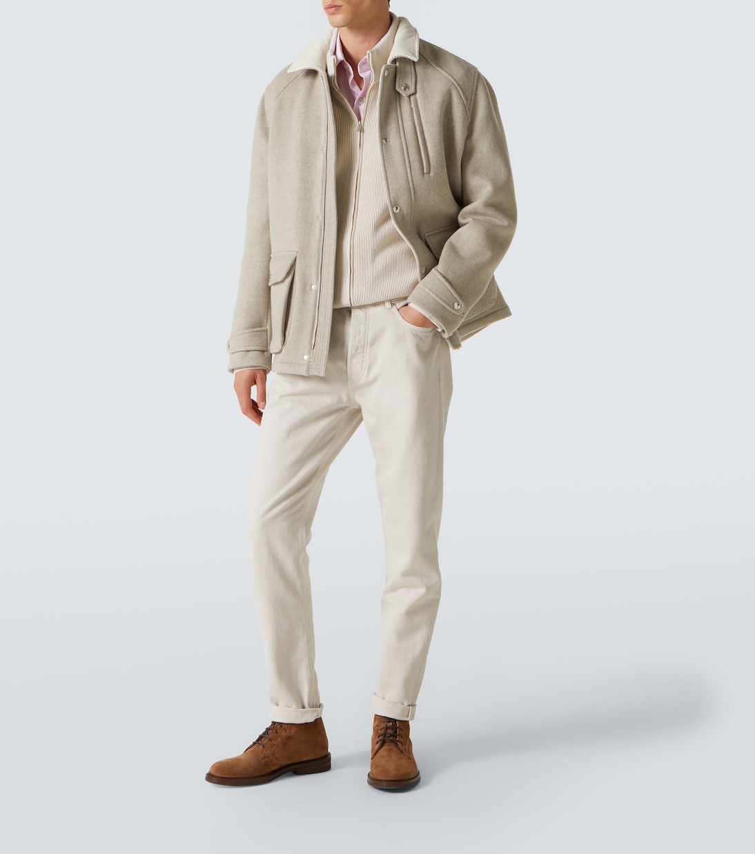 Wool and cashmere jacket | Brunello Cucinelli