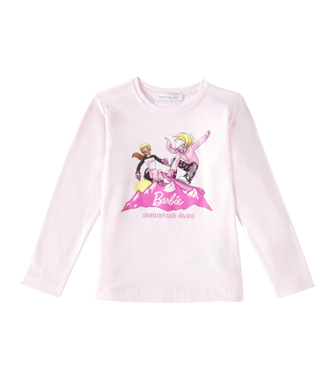 x Barbie® camiseta de jersey de mezcla de algodón  | Monnalisa
