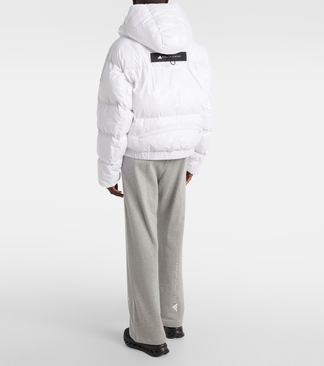 TrueNature puffer jacket in white Adidas By Stella Mc Cartney Mytheresa