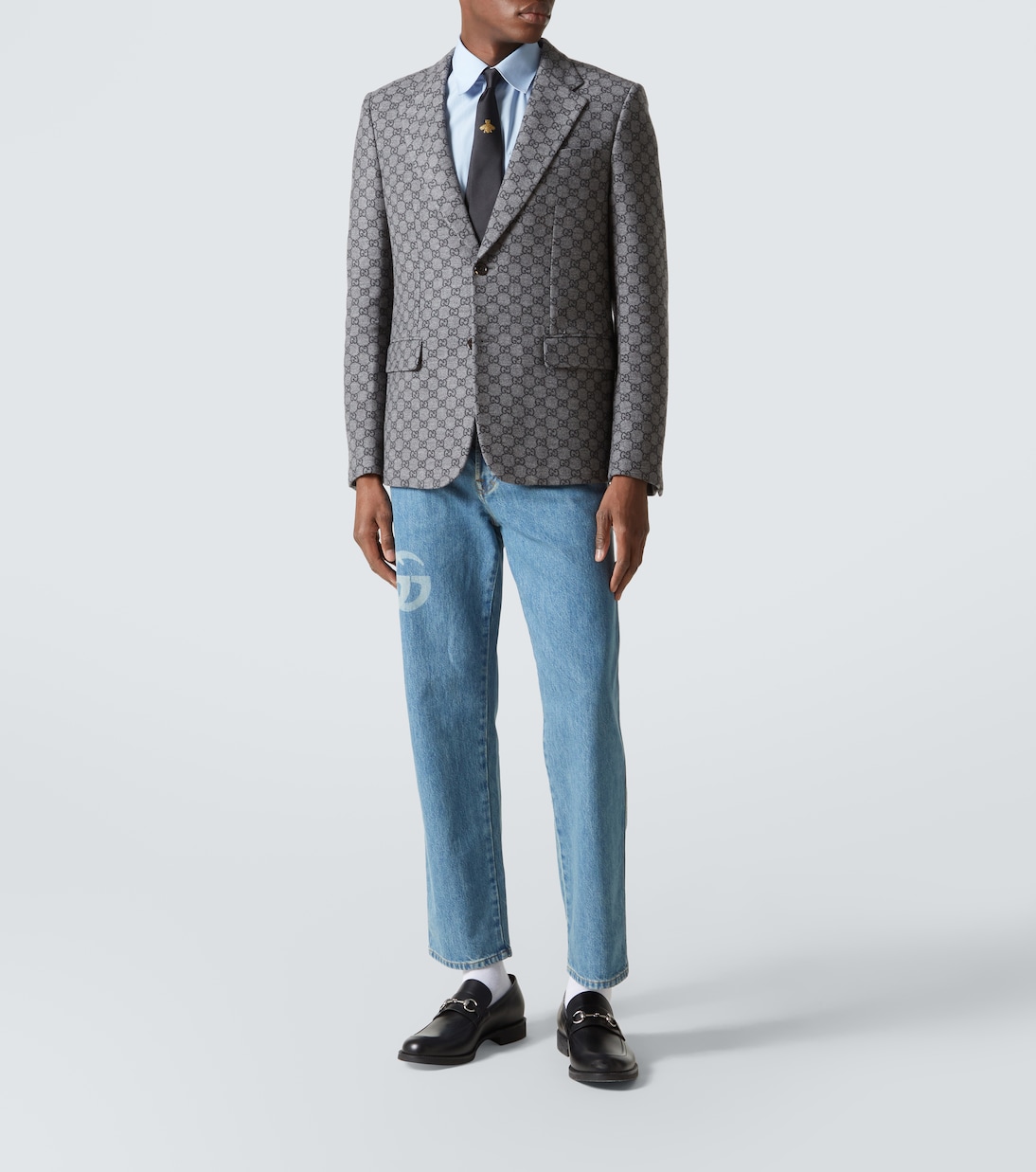 GG wool flannel blazer | Gucci