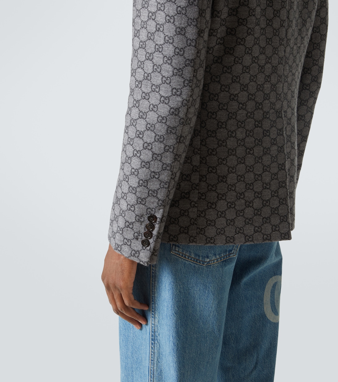 GG wool flannel blazer | Gucci