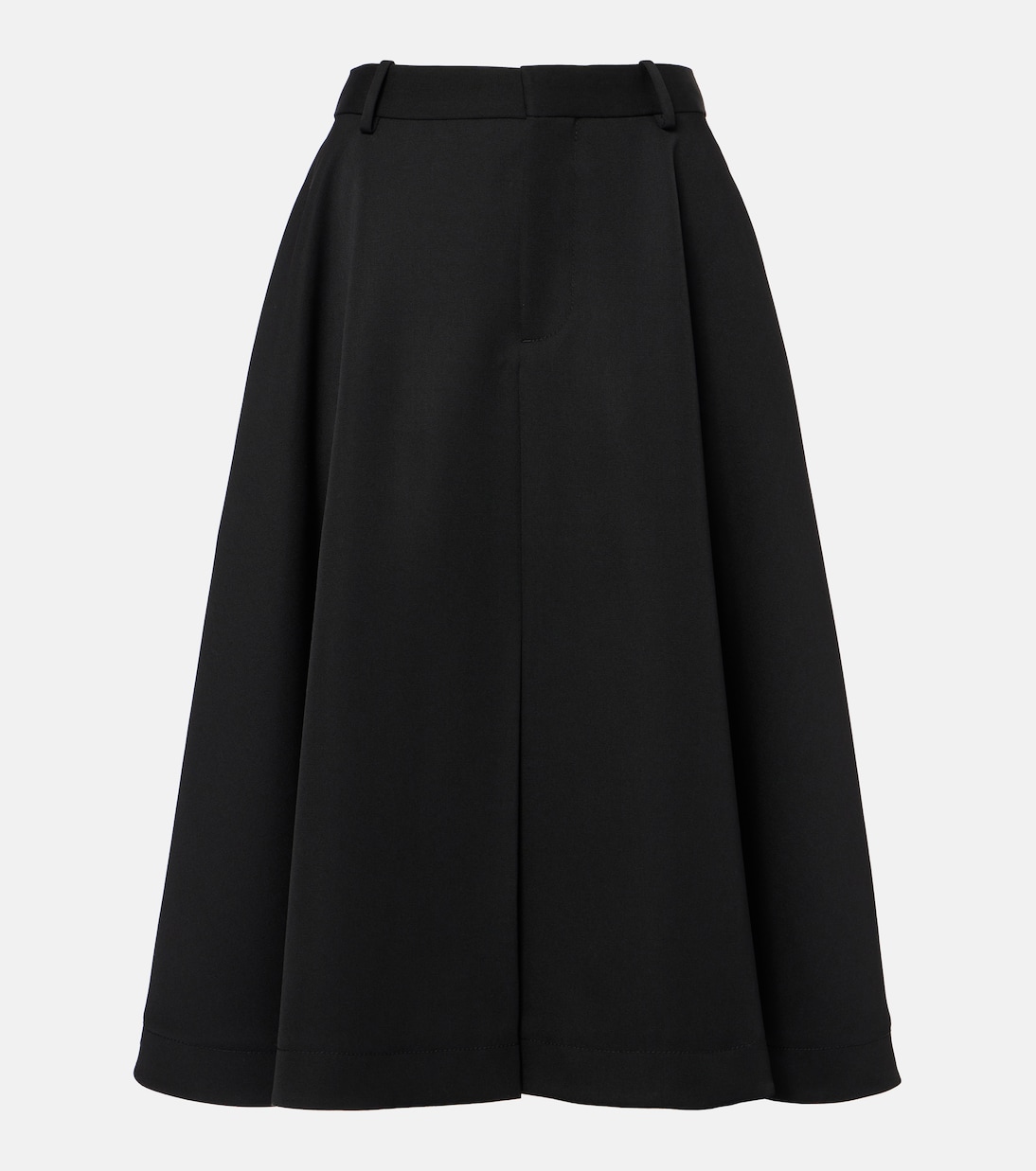Jupe midi en laine | Bottega Veneta