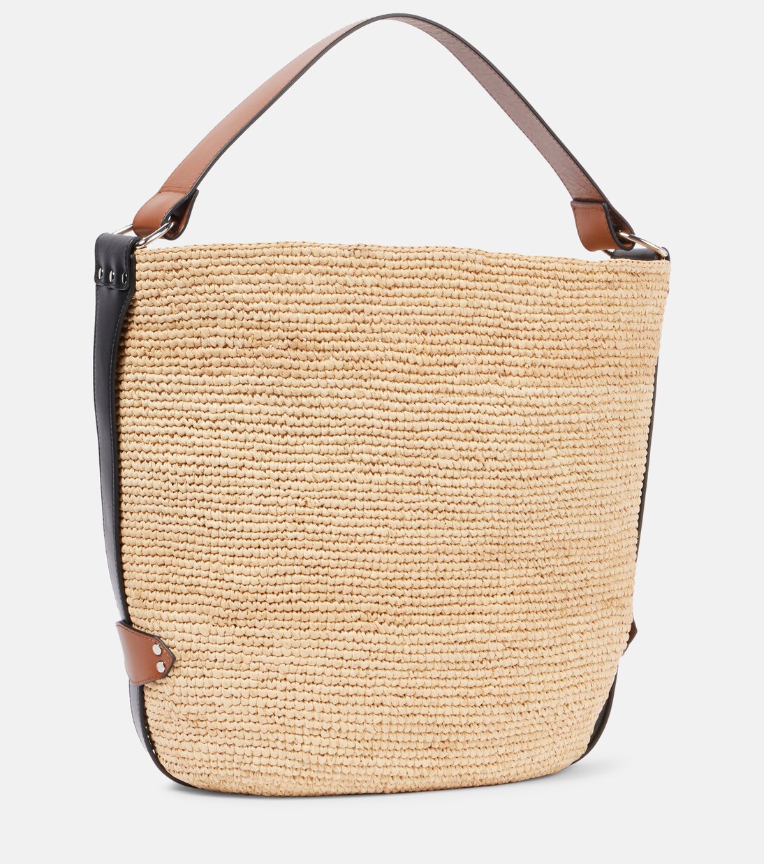 Sac Bayia en raphia et cuir | Isabel Marant