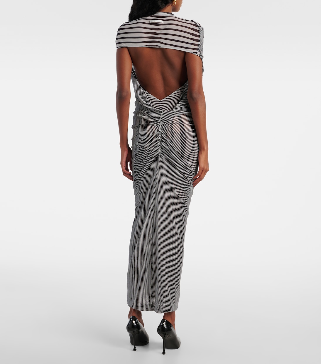 Abito lungo The Body Morphing in tulle | Jean Paul Gaultier
