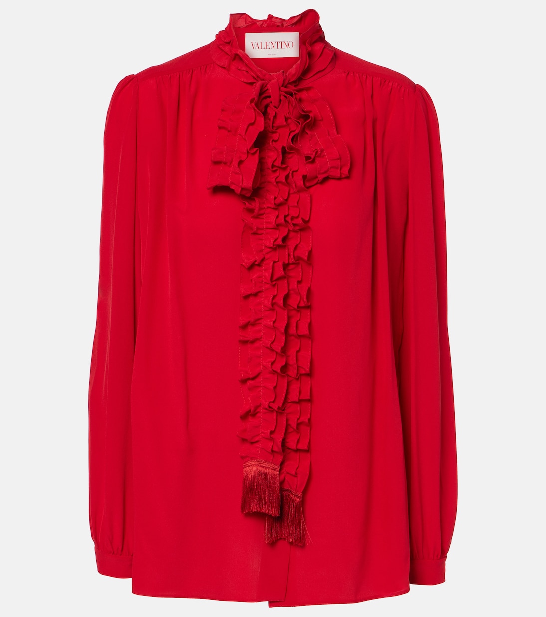 Blusa in seta crêpe de chine | Valentino