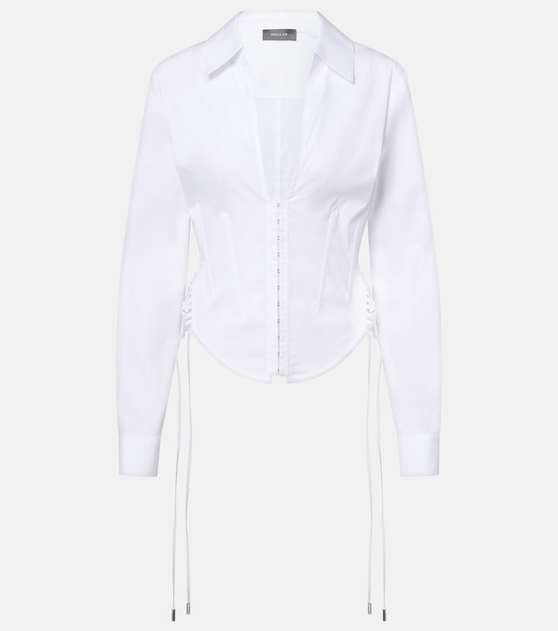 Bluse aus einem Baumwollgemisch | Mugler