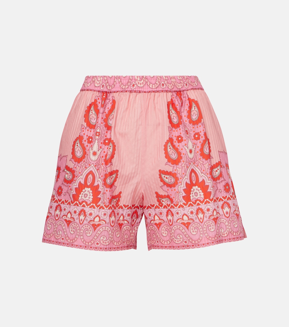 Shorts de algodón y seda con paisley | Etro