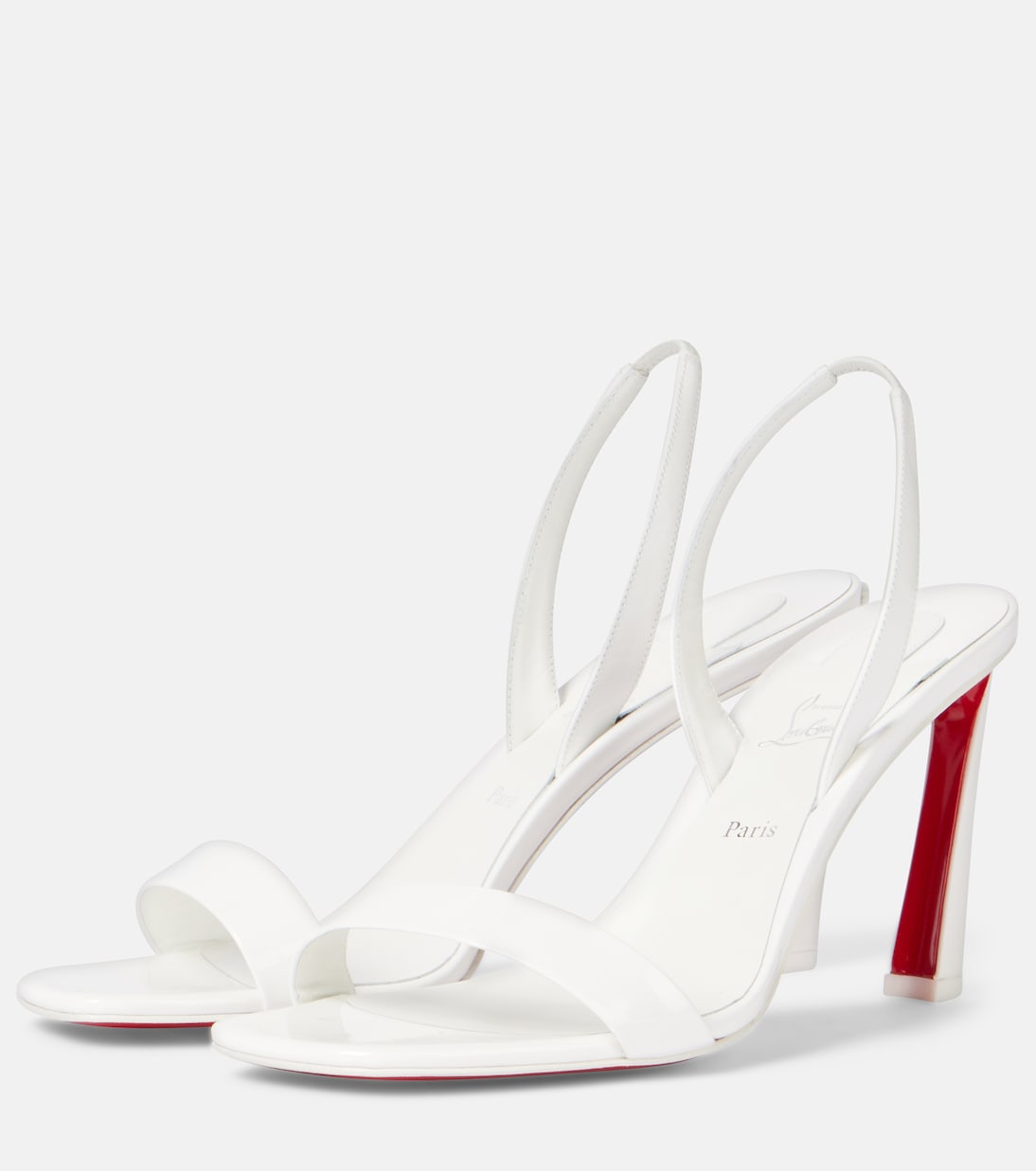 Scarpe sandali CHRISTIAN LOUBOUTIN O Condora 85 in vernice lucida per uno stile giovane e audace