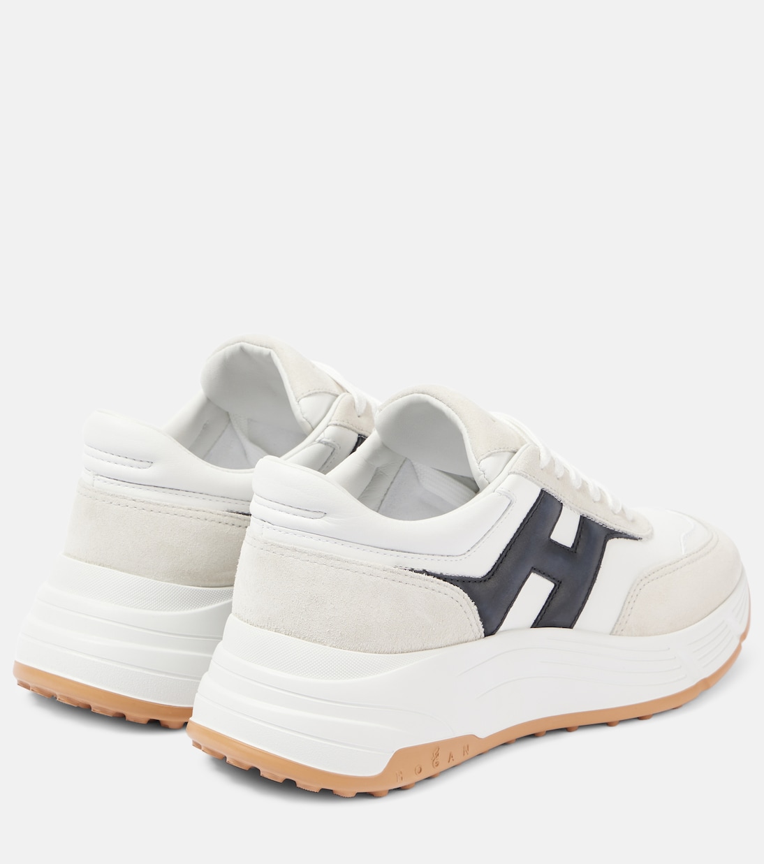 Sneakers Hi-Fi aus Veloursleder und Leder | Hogan