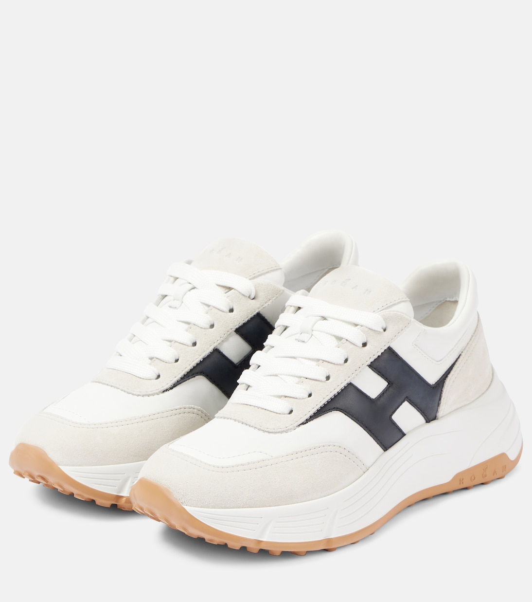 Sneakers Hi-Fi aus Veloursleder und Leder | Hogan