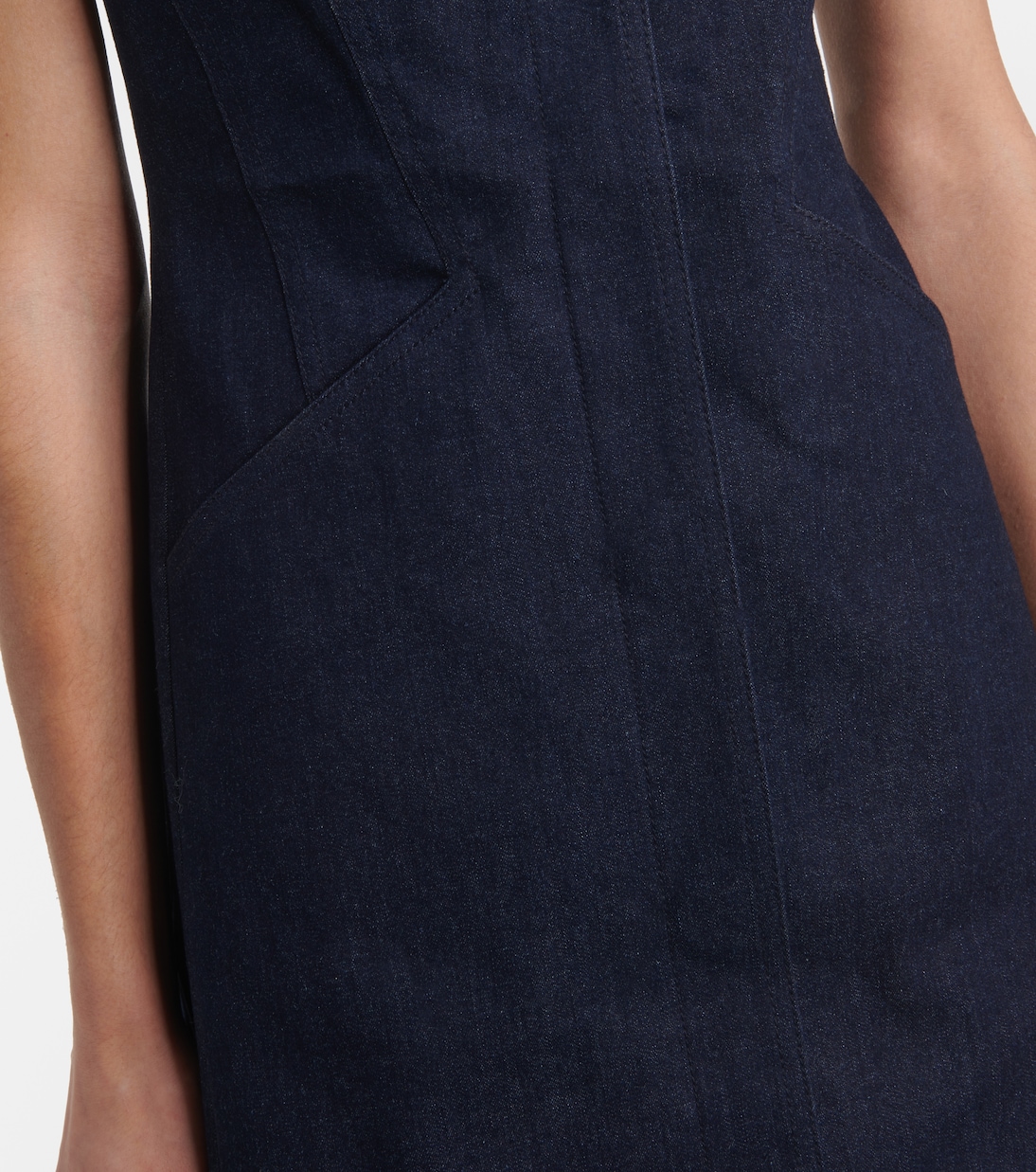 Vestido corto Serina de mezcla de algodón | Veronica Beard