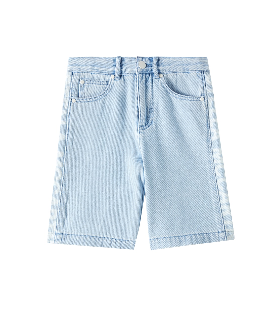 Shorts en denim con logo | Stella McCartney Kids