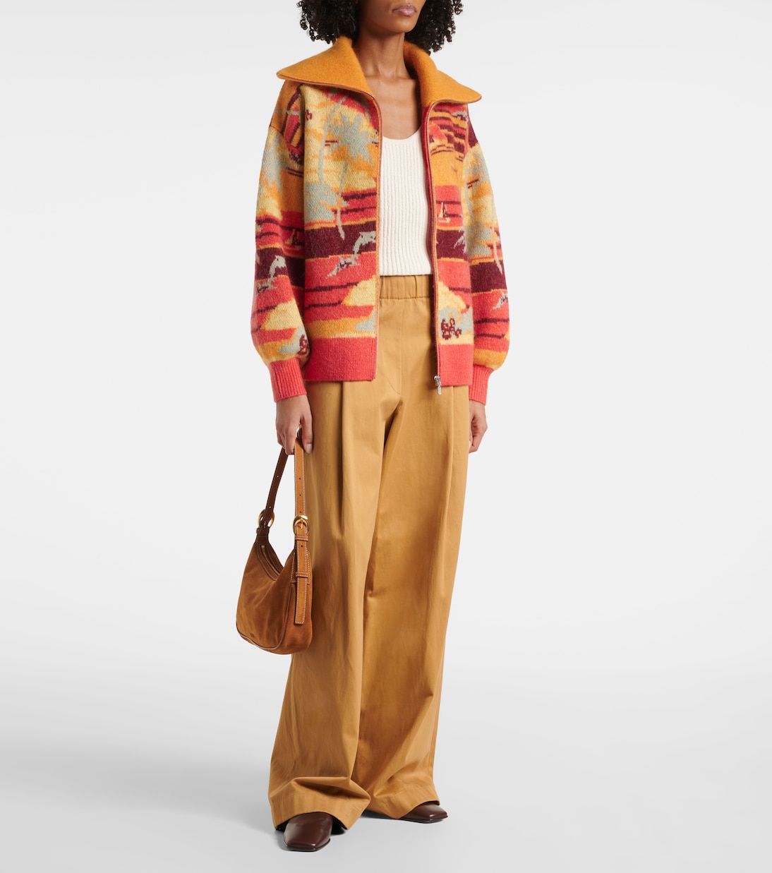 Jacke Palm Island aus Jacquard | Alémais
