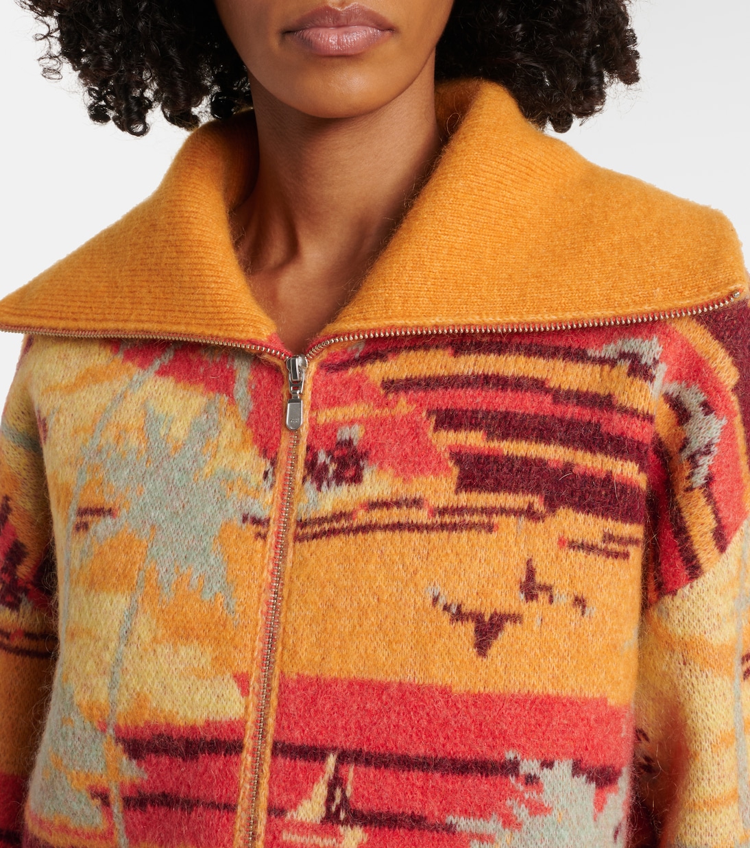 Jacke Palm Island aus Jacquard | Alémais