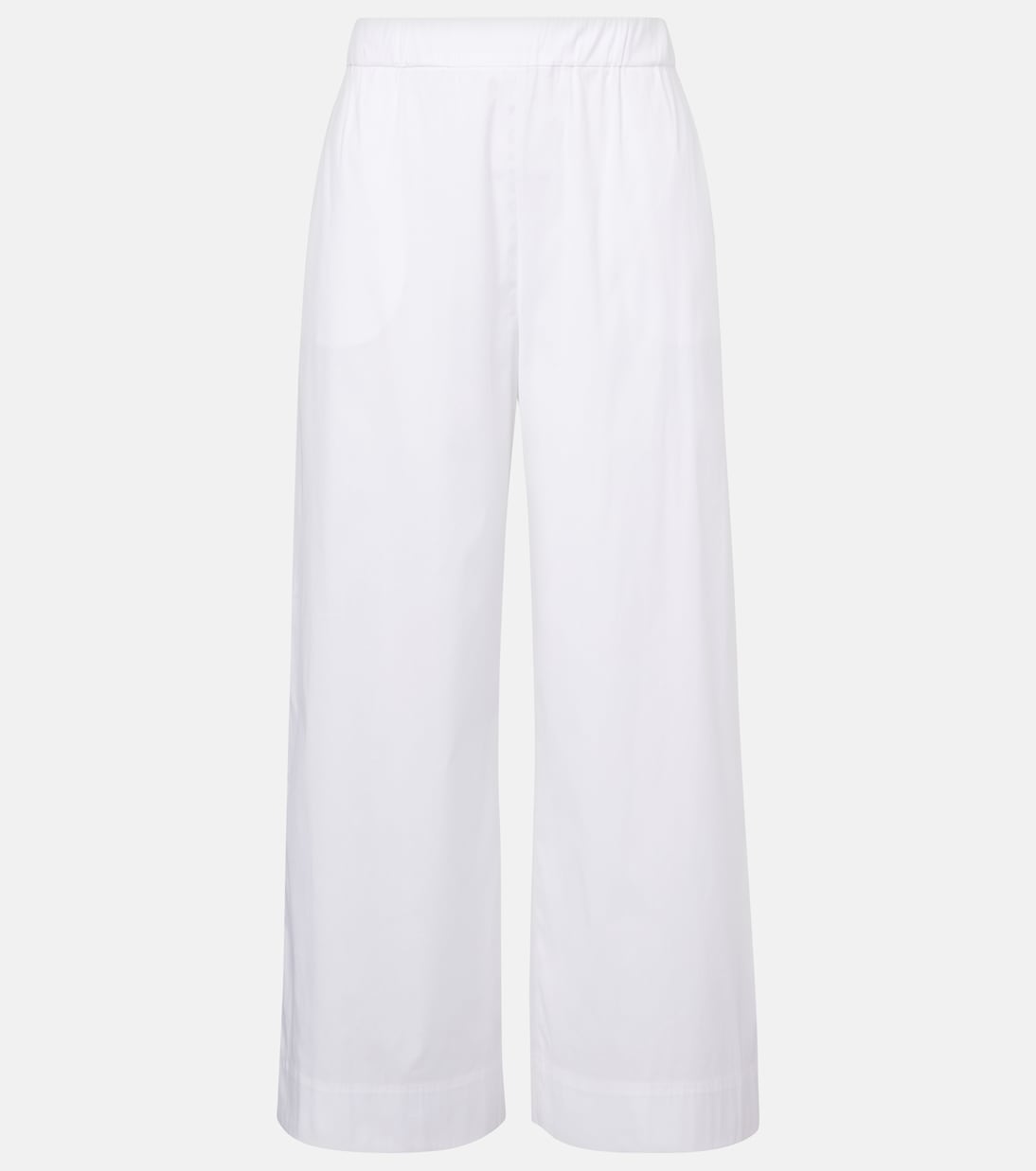 Pantalones anchos Rio en mezcla de algodón | Max Mara