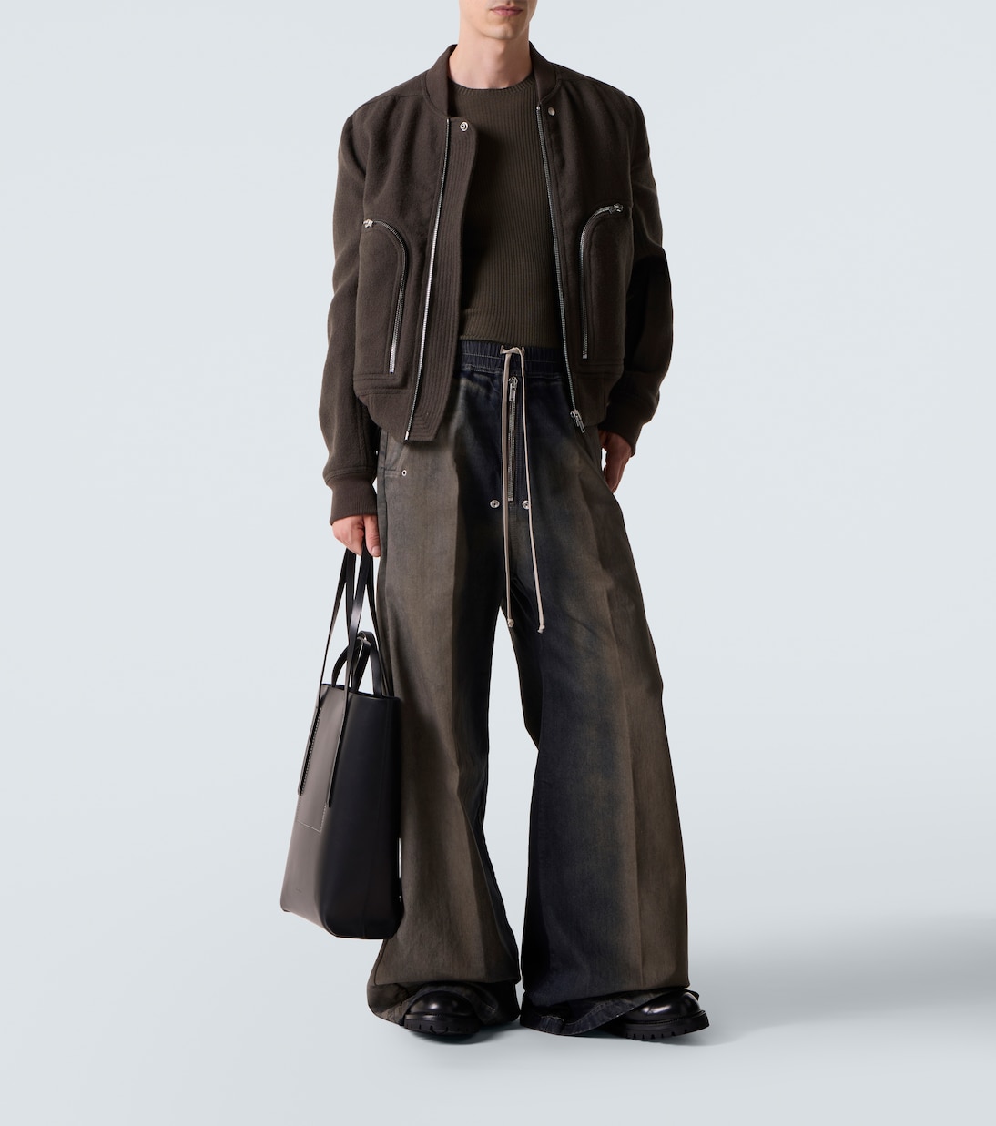Virgin wool bomber jacket | Rick Owens