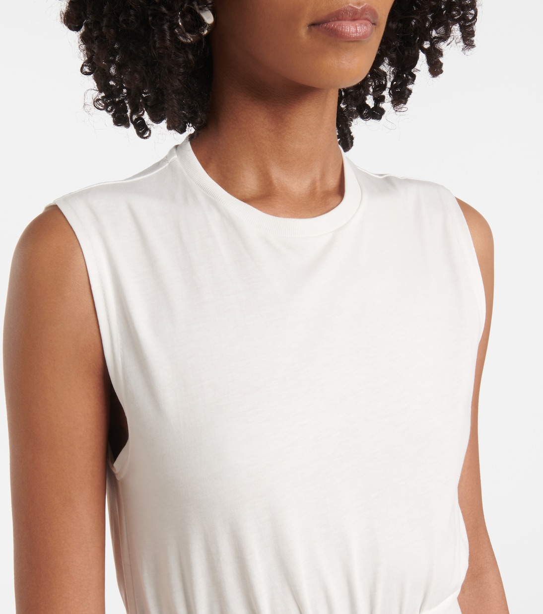 Abito midi in jersey di cotone | Toteme