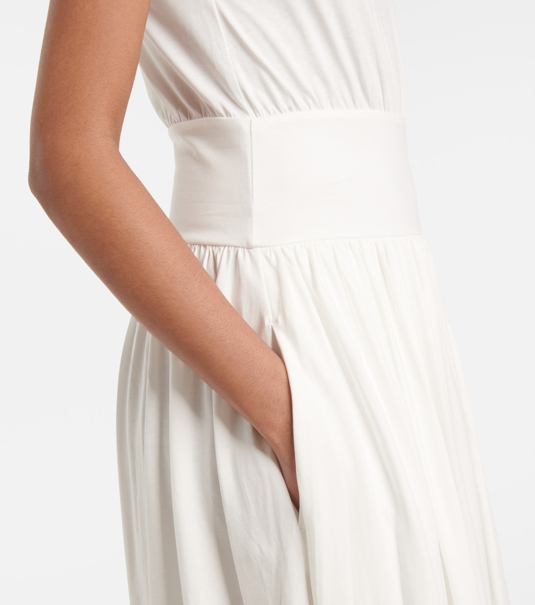 Abito midi in jersey di cotone | Toteme