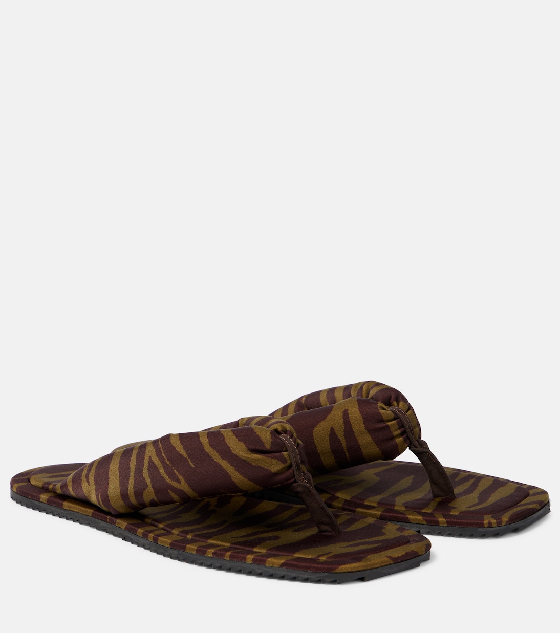 Sandalen Indie mit Zebra-Print | The Attico