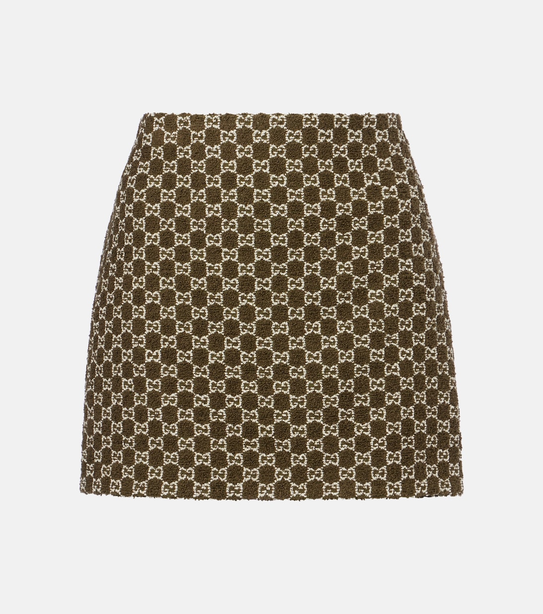 Minifalda de tweed con GG | Gucci