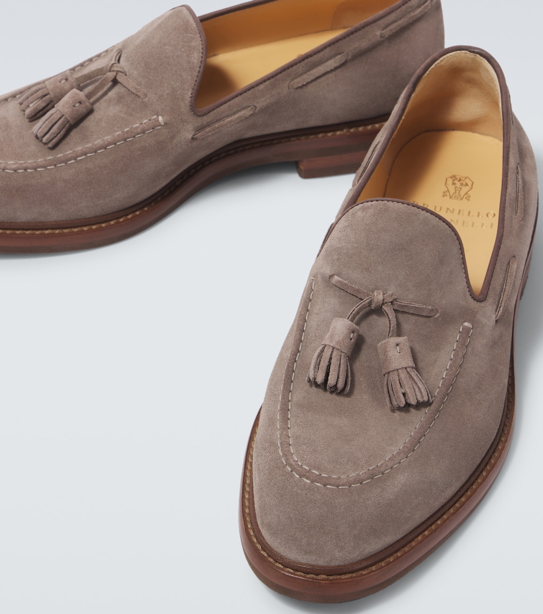 Suede loafers | Brunello Cucinelli
