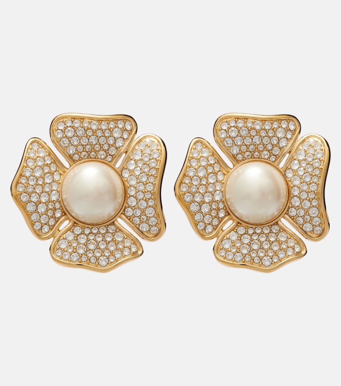 San Fin Swarovski®-embellished earrings | Valentino