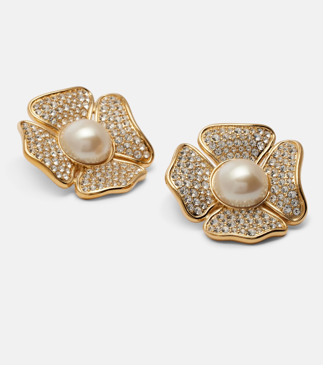 San Fin Swarovski®-embellished earrings | Valentino