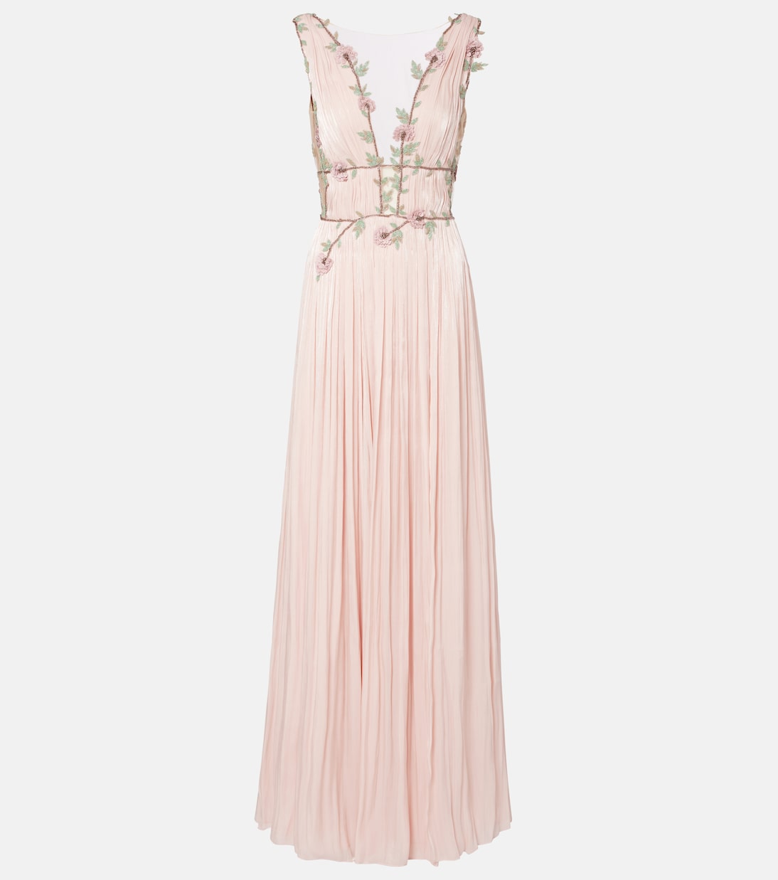 Nalina embellished georgette gown | Costarellos