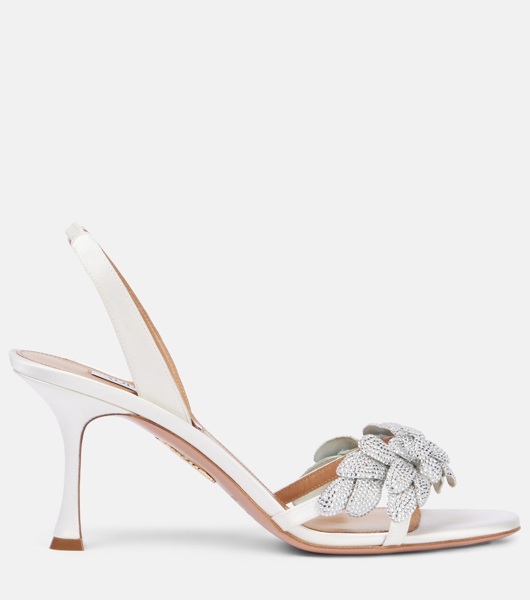 Sandalen Galactic Flower 75 aus Leder | Aquazzura