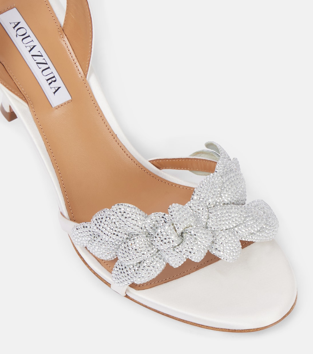 Sandalen Galactic Flower 75 aus Leder | Aquazzura