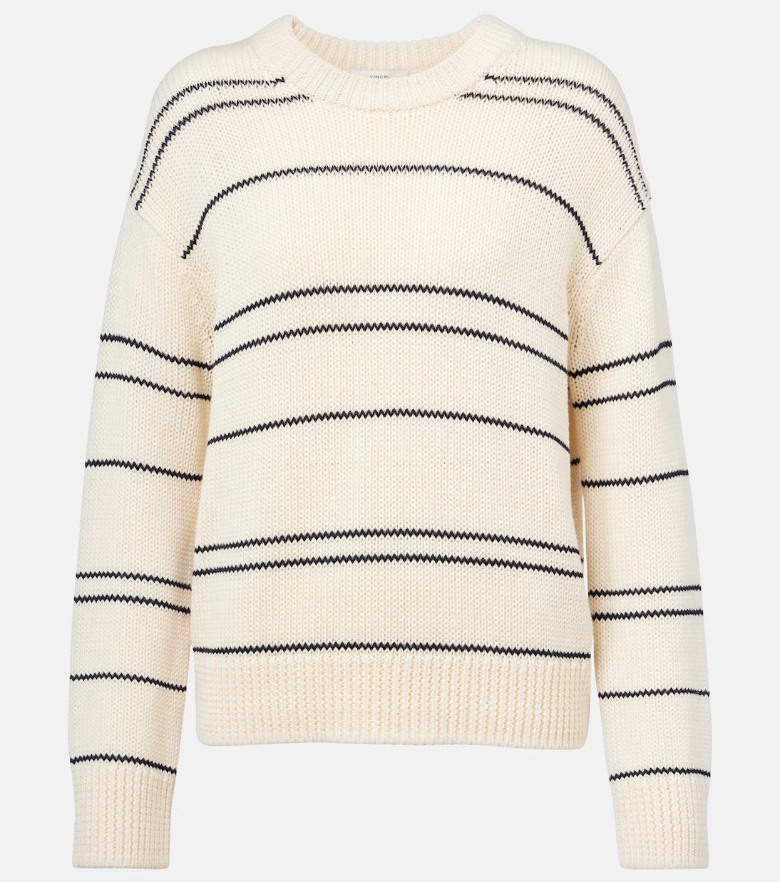 Striped wool-blend sweater | Vince