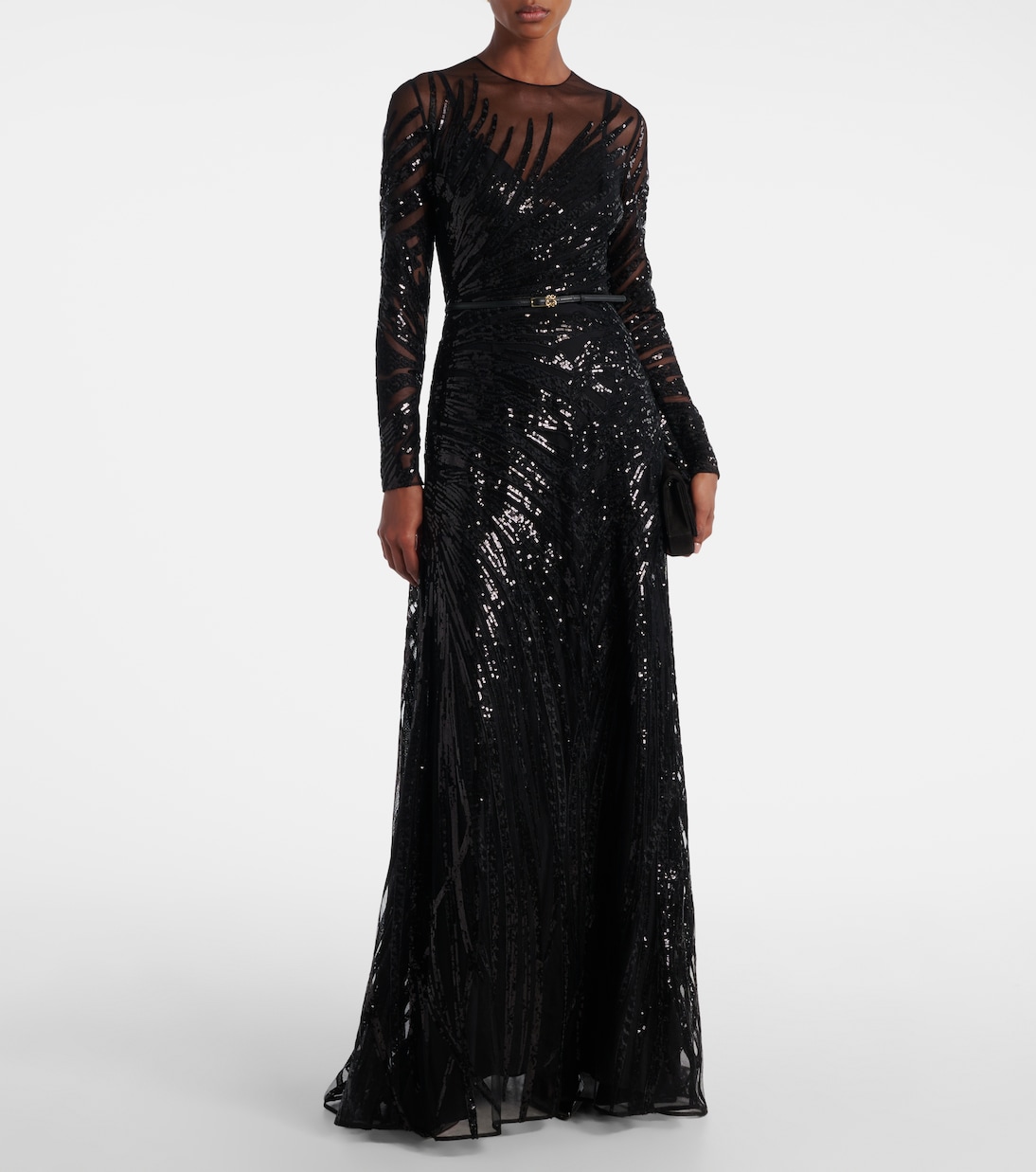 Robe mit Pailletten | Elie Saab