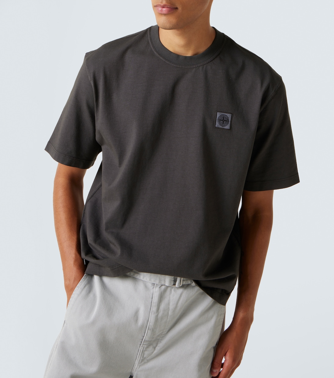 2100025 Compass cotton jersey T-shirt | Stone Island