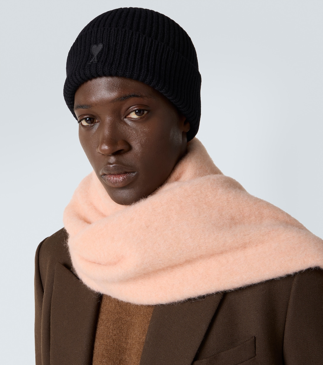 Ami de Cœur virgin wool beanie  | Ami Paris