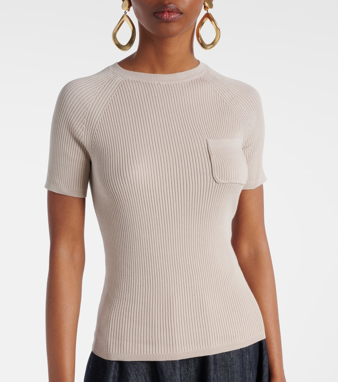Top Berlino en coton côtelé | 'S Max Mara